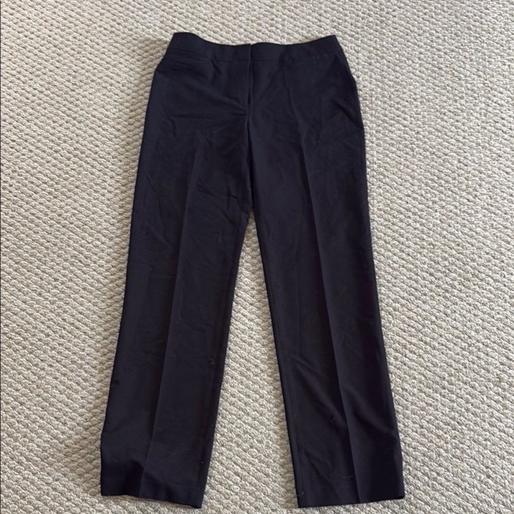 Liz Claiborne Black Dress Pants Straight-Leg Formal